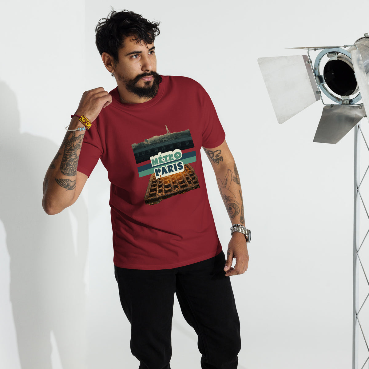 Men’s Paris Tee — The Grate | The Welcome Collection · Roamkin