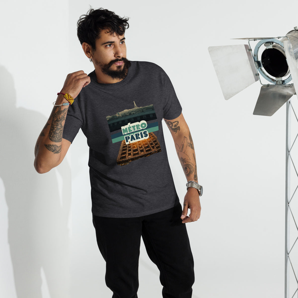 Men’s Paris Tee — The Grate | The Welcome Collection · Roamkin