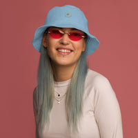 The Roamkin Organic Bucket Hat— Logo | The Welcome Collection · Roamkin
