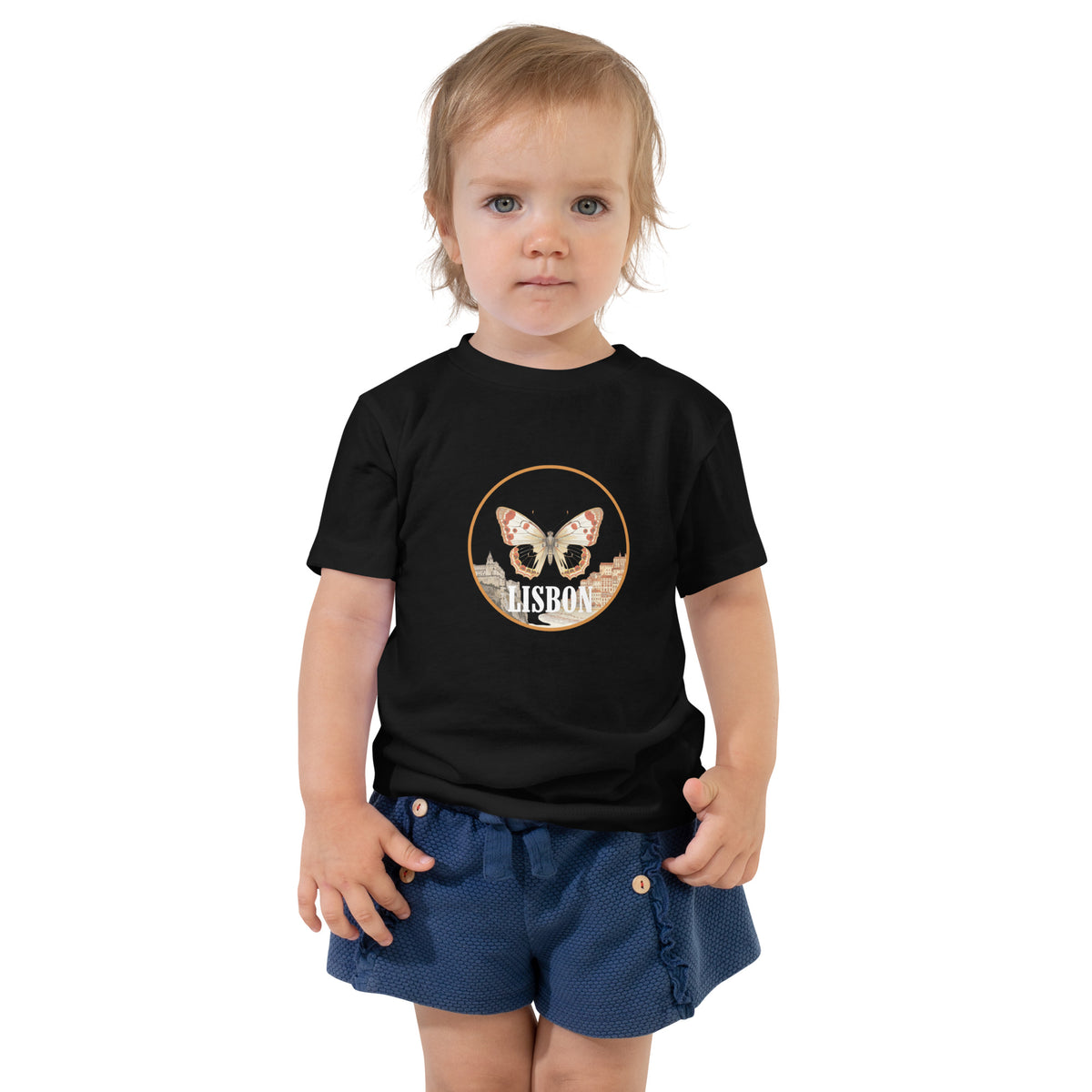 Toddler Portuguese Festoon Lisbon Tee — Local Wings City | Roamkin Kids