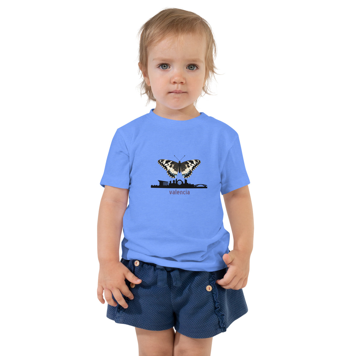 Toddler Spanish Marbled White Valencia Tee — Local Wings City | Roamkin Kids