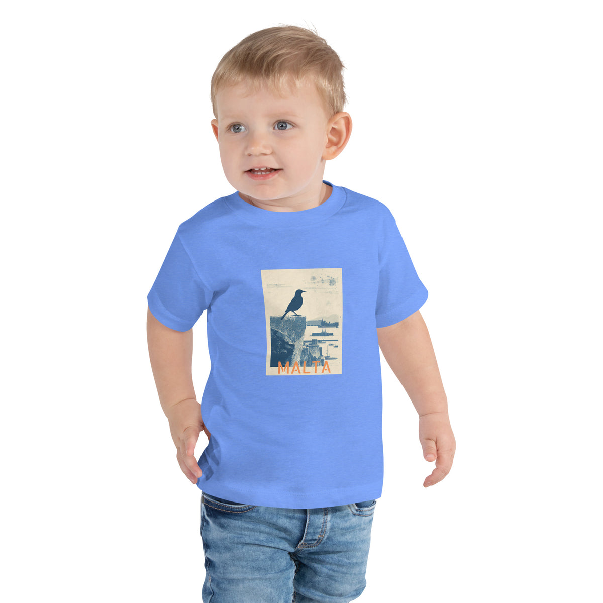 Heather Columbia Blue / 2T
