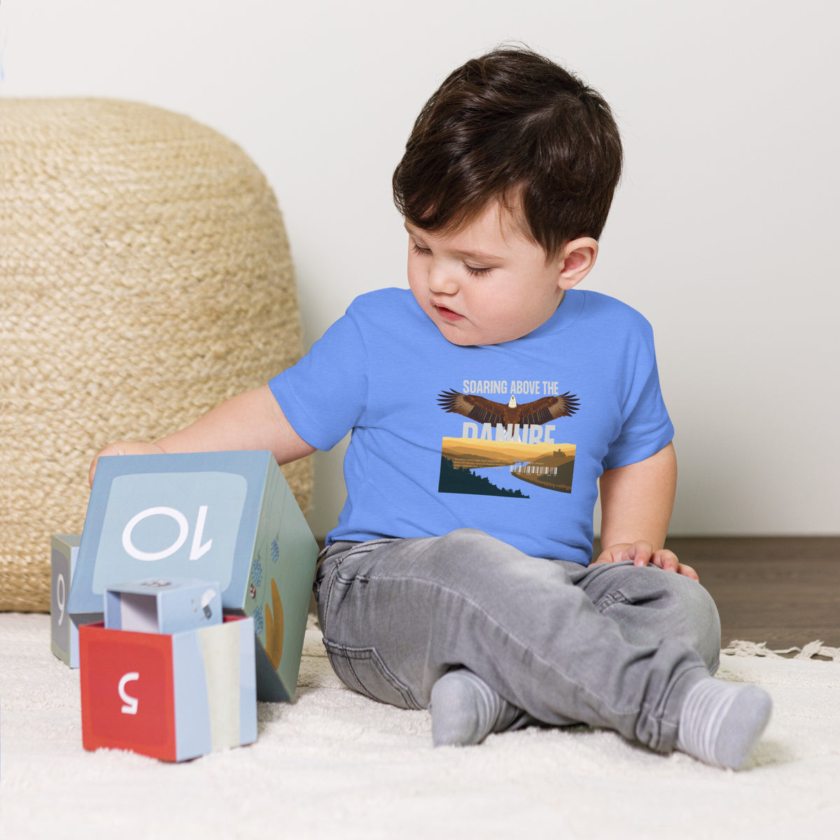 Toddler White-tailed Eagle Budapest Tee — Local Wings City | Roamkin Kids