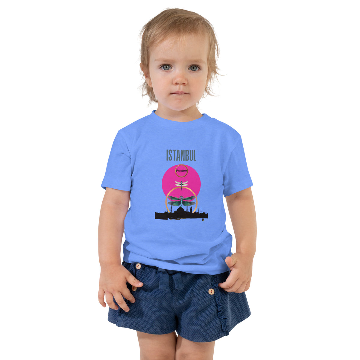 Heather Columbia Blue / 2T