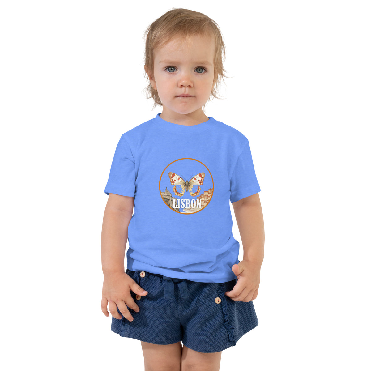 Heather Columbia Blue / 2T