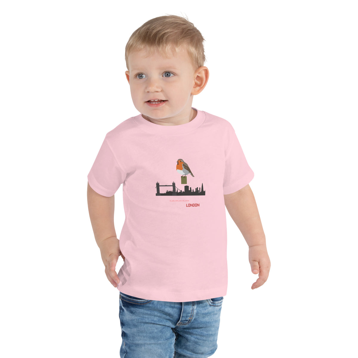 Toddler European Robin London Tee — Local Wings City | Roamkin Kids