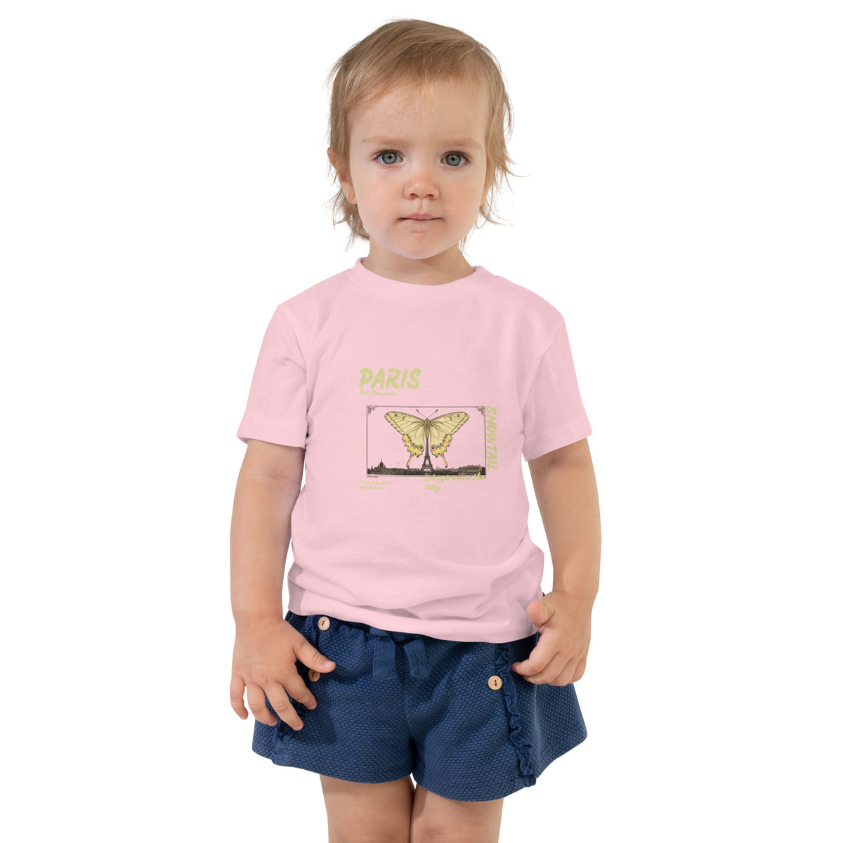 Toddler Scarce Swallowtail Paris Tee — Local Wings City | Roamkin Kids