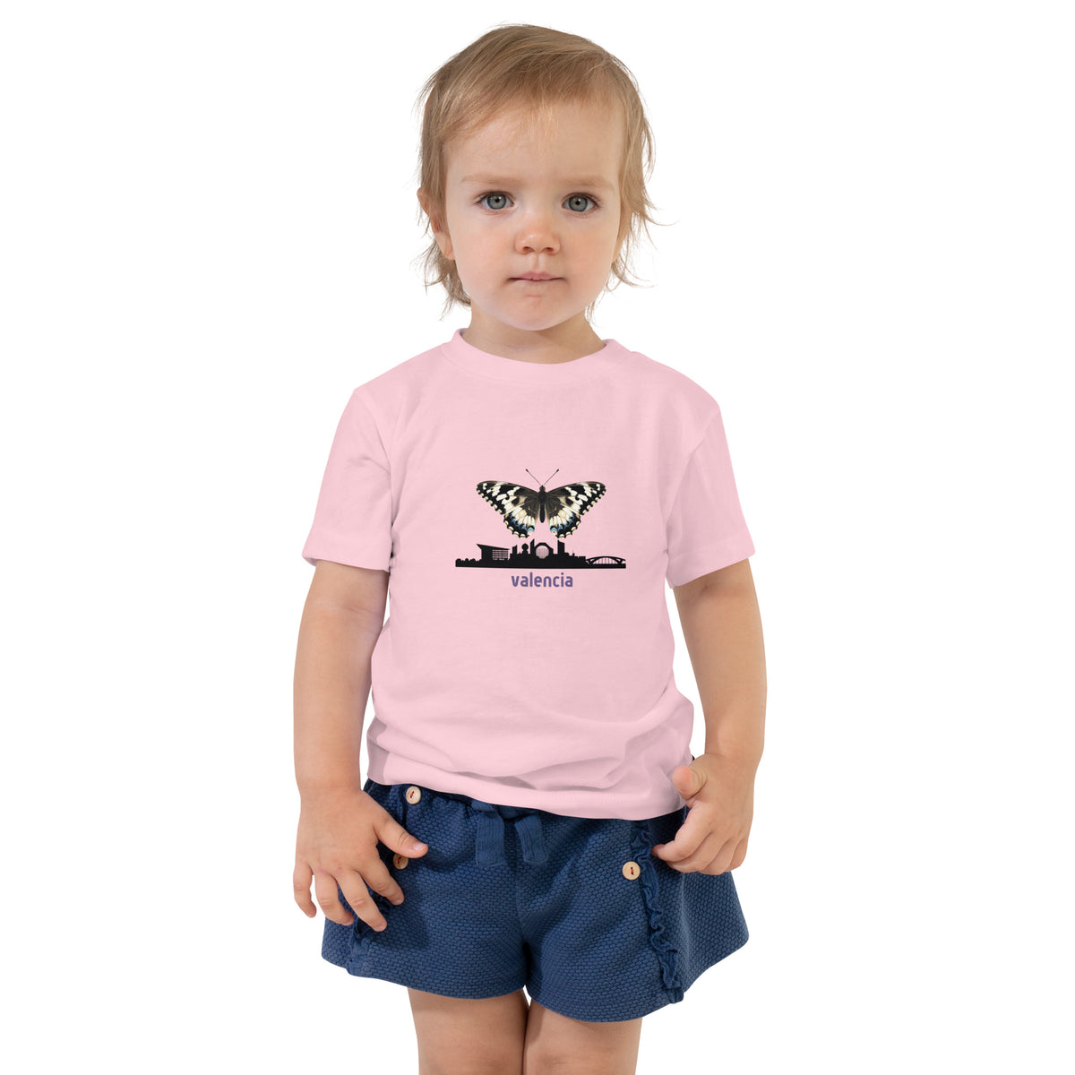 Toddler Spanish Marbled White Valencia Tee — Local Wings City | Roamkin Kids