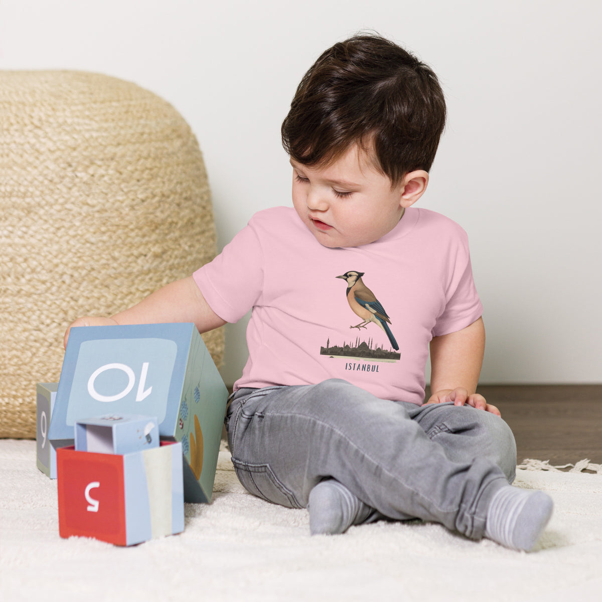 Toddler Eurasian Jay Istanbul Tee — Local Wings City | Roamkin Kids