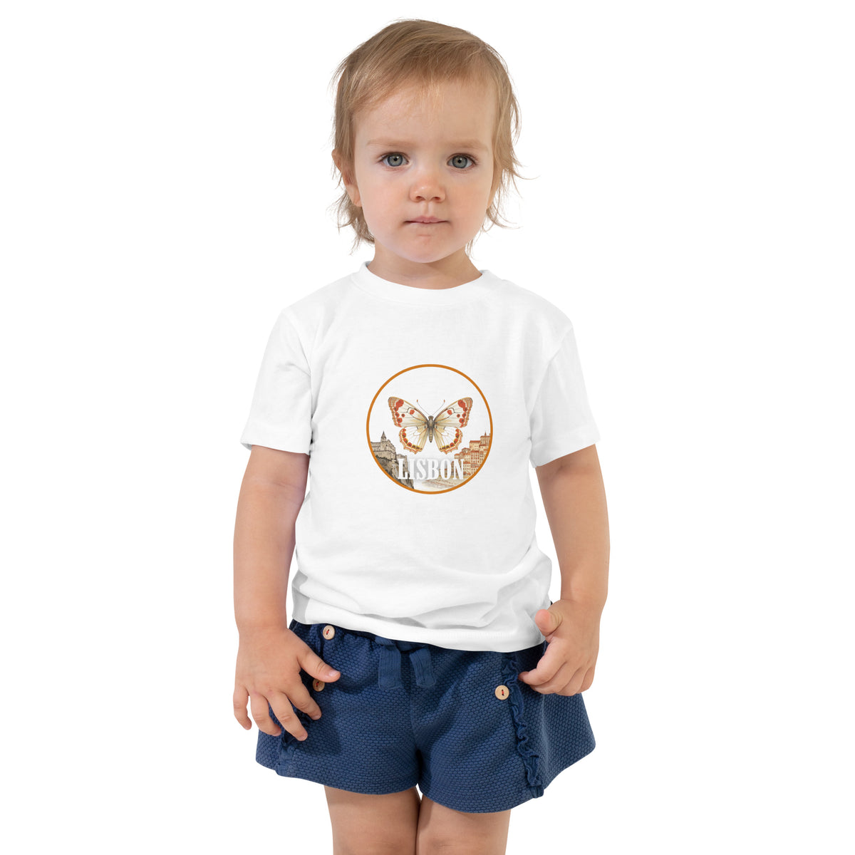 Toddler Portuguese Festoon Lisbon Tee — Local Wings City | Roamkin Kids