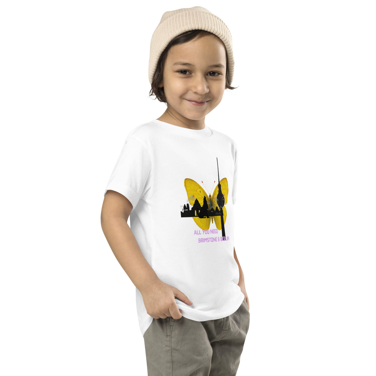 Toddler Brimstone Butterfly Berlin Tee — Local Wings City | Roamkin Kids