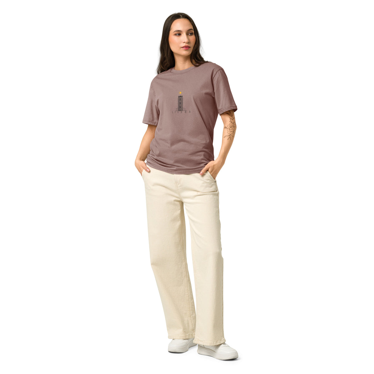 Unisex Lisbon Santa Justa Lift Vintage Tee Europe Edit