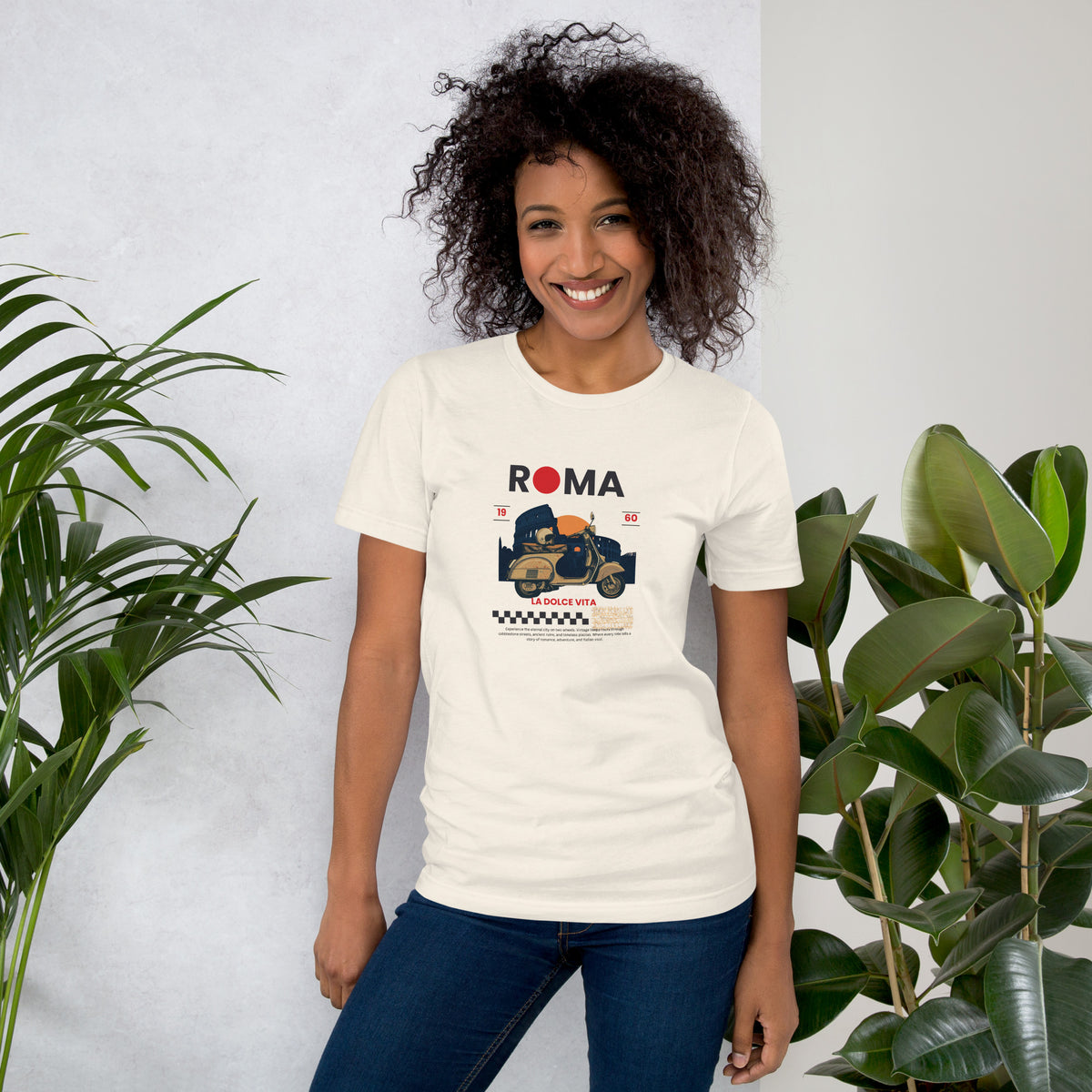 Women's Roma Tee — La Dolce Vita | The Welcome Collection · Roamkin