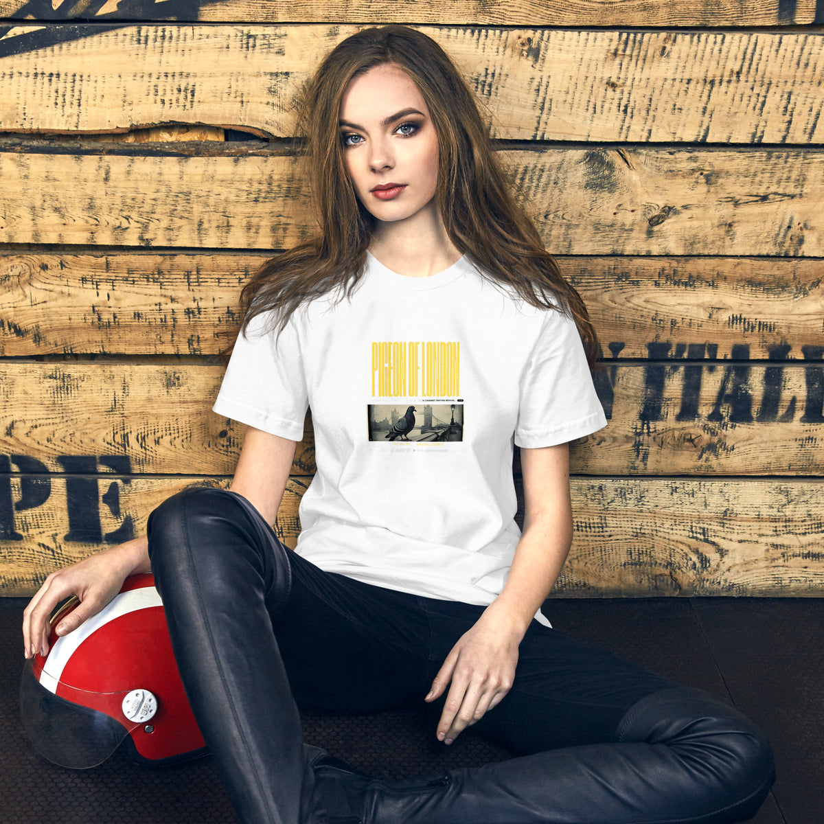 Women's London Tee — The Pigeon | The Welcome Collection · Roamkin