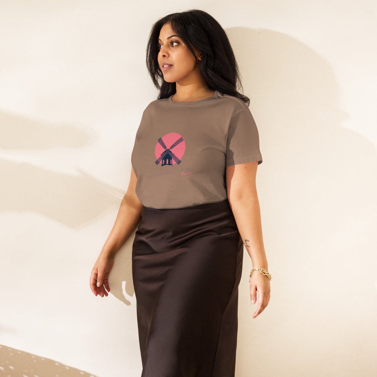 Women’s Paris Moulin Rouge high-waisted t-shirt Europe Edit
