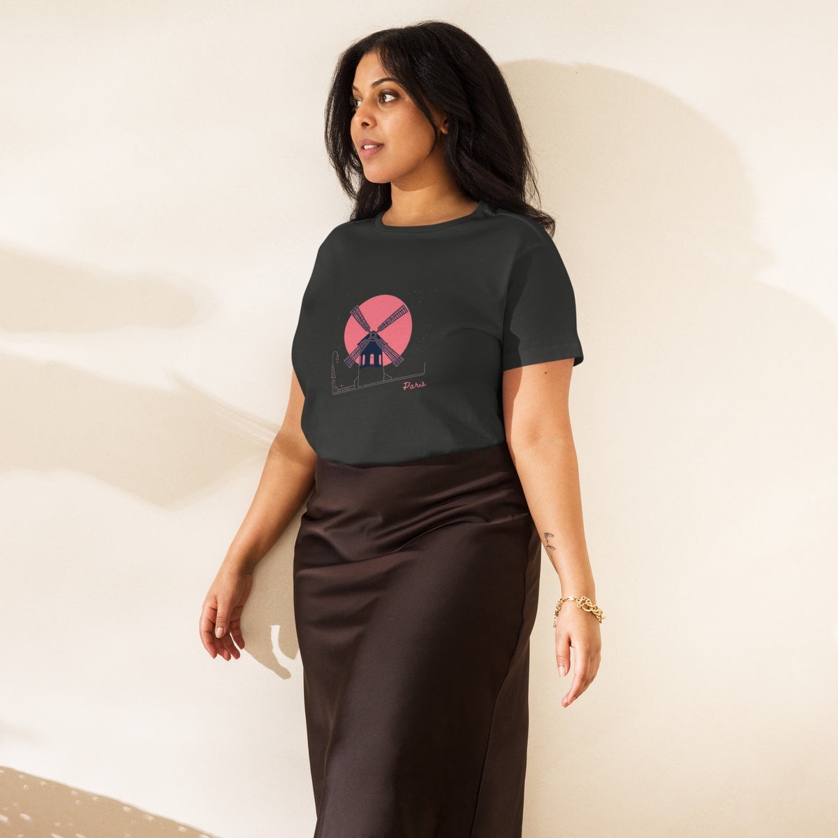 Women’s Paris Moulin Rouge high-waisted t-shirt Europe Edit