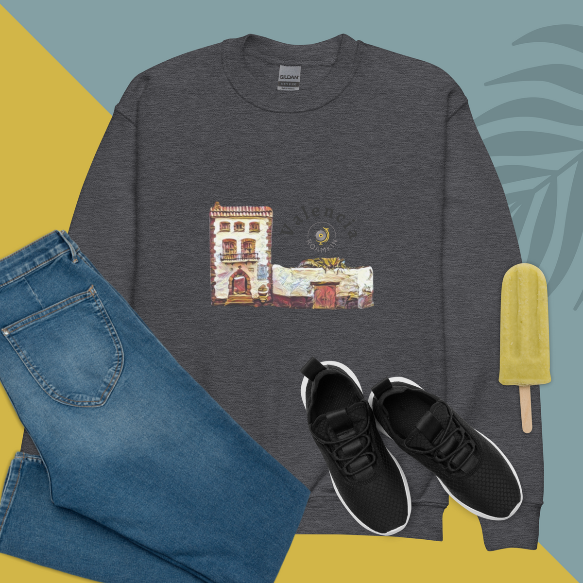 The Roamkin Kids Valencia Spain Unisex Sweatshirt | Europe Edit