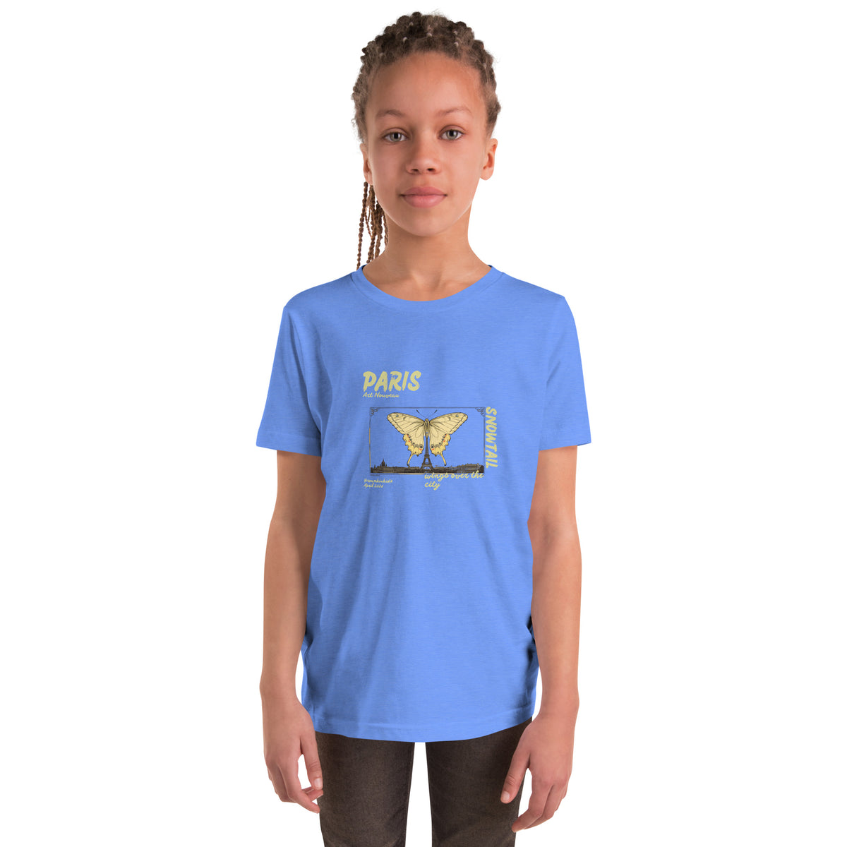 Youth Scarce Swallowtail Paris Tee — Local Wings City | Roamkin Kids