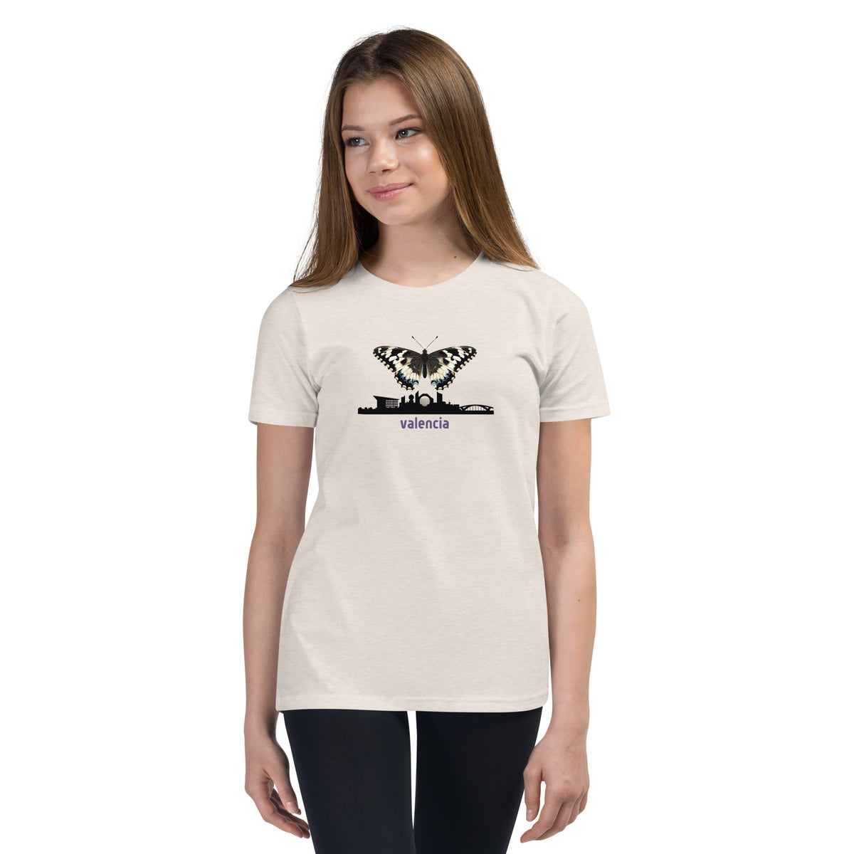 Youth Spanish Marbled White Valencia Tee — Local Wings City | Roamkin Kids