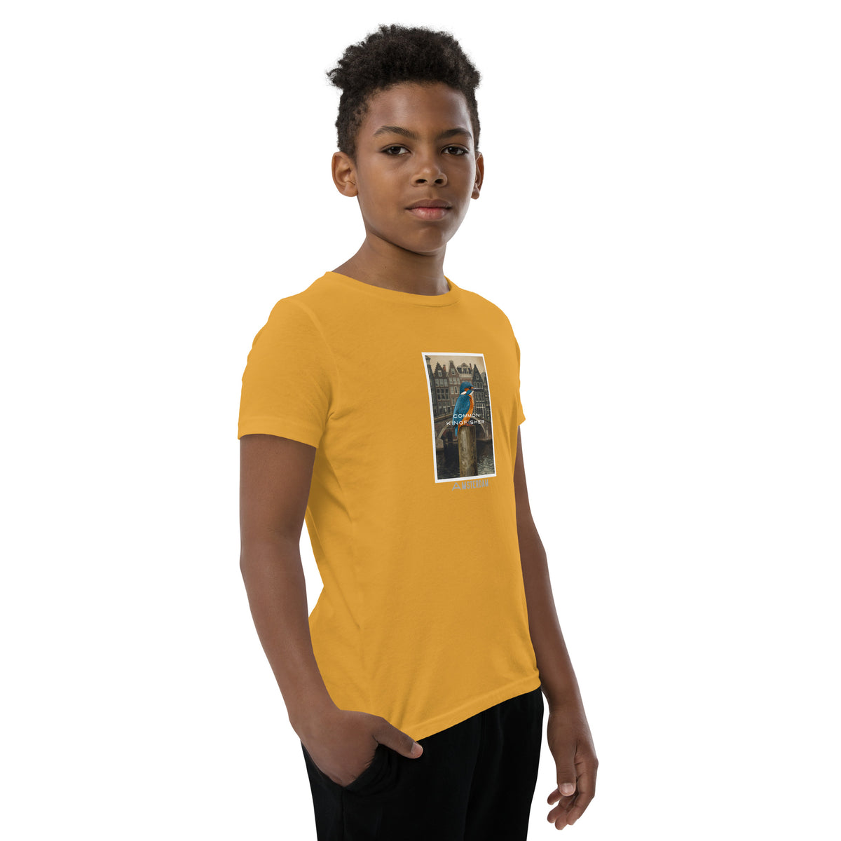 Youth Kingfisher Amsterdam Tee — Local Wings City | Roamkin Kids
