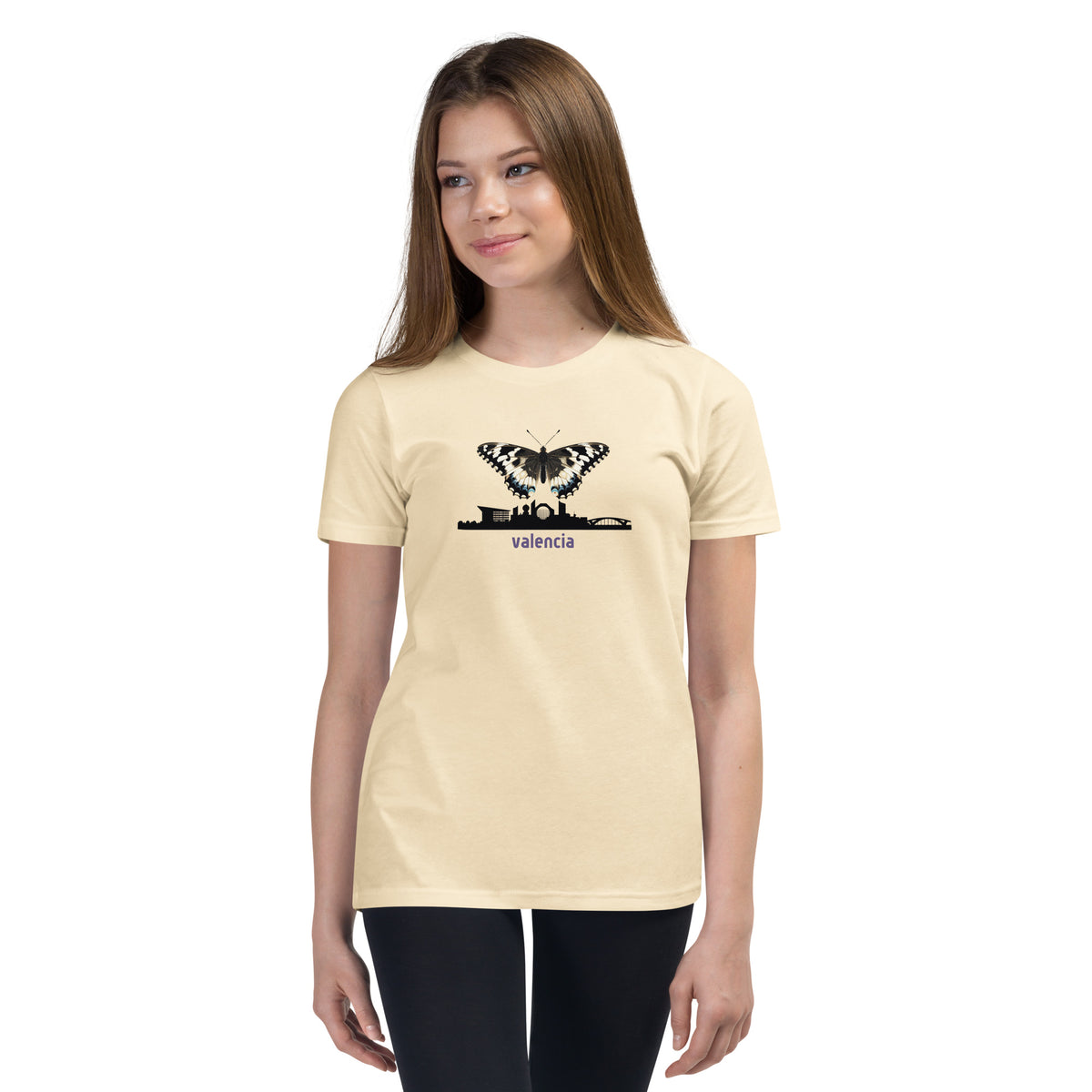 Youth Spanish Marbled White Valencia Tee — Local Wings City | Roamkin Kids
