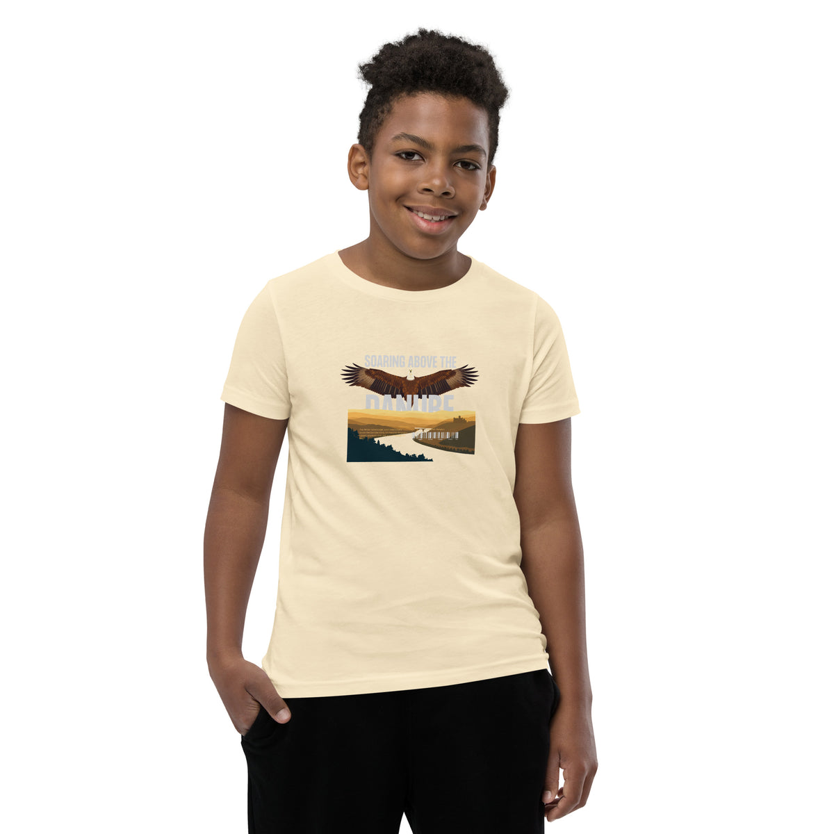 Youth White-tailed Eagle Budapest Tee — Local Wings City | Roamkin Kids