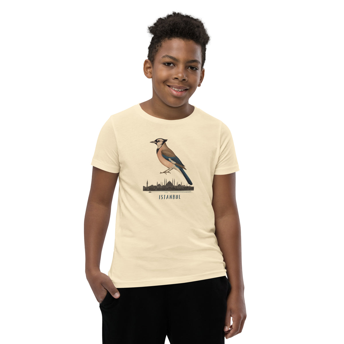 Youth Eurasian Jay Istanbul Tee — Local Wings City | Roamkin Kids
