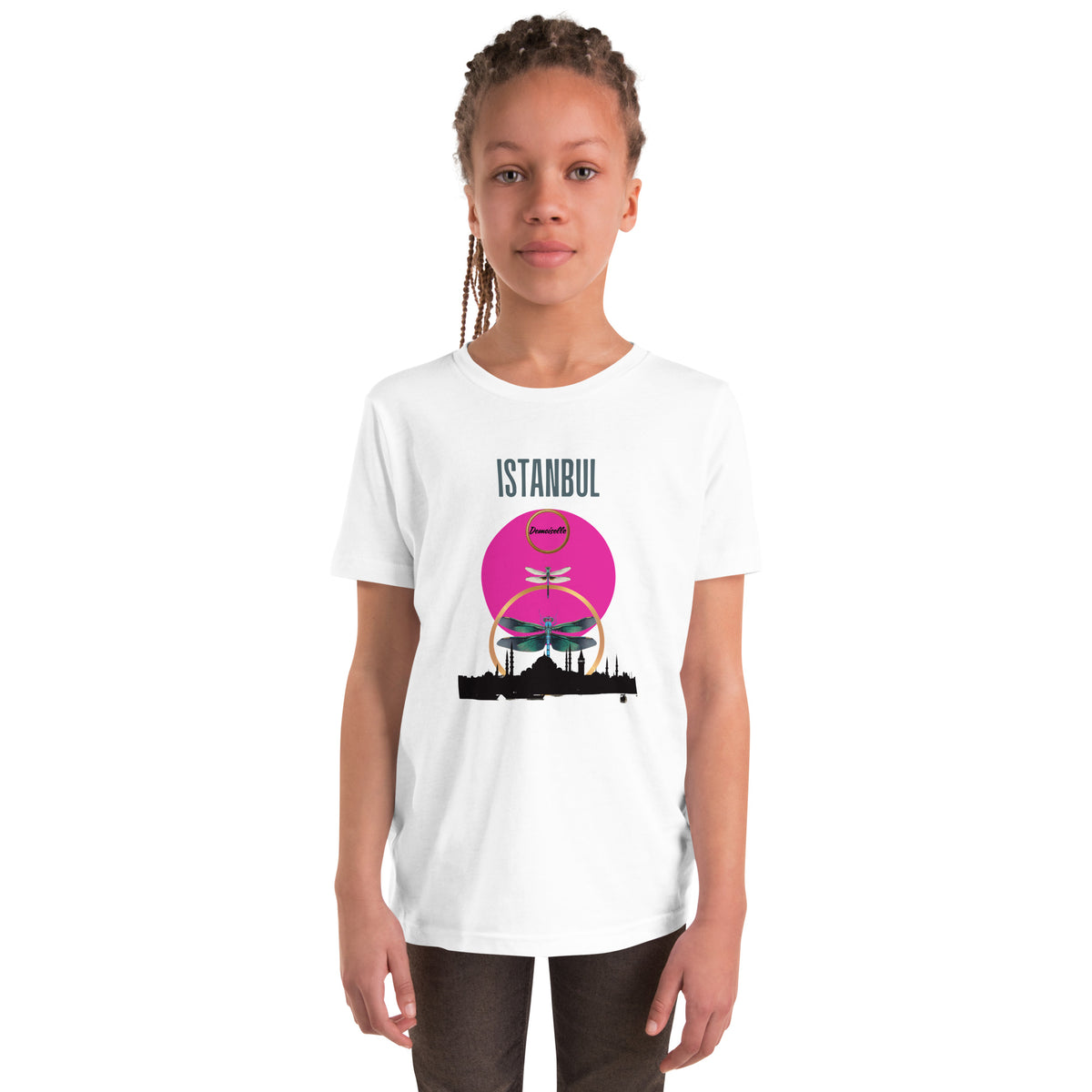 Youth Banded Demoiselle Istanbul Tee — Local Wings City | Roamkin Kids